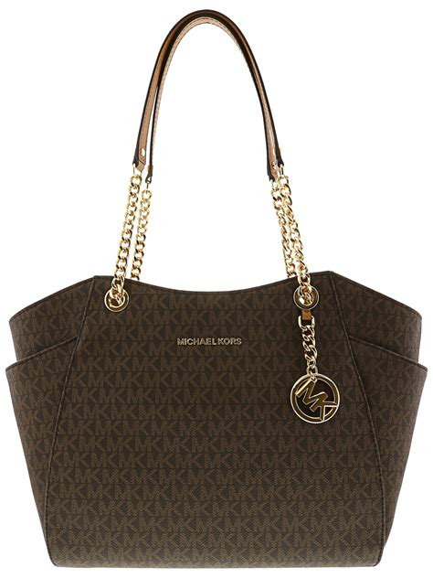 michael kors jet set chain shoulder tote|Michael Kors jet set luggage.